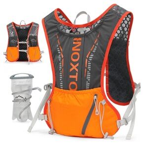 NWT INOXTO Hydration Vest Lightweight Running Vest Pack 1.5L Water Bladder Bag